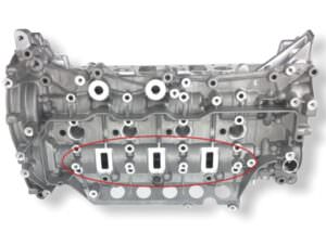 Testata 7701479110 per Renault Megane 2.3 Dci cod. motore M9T